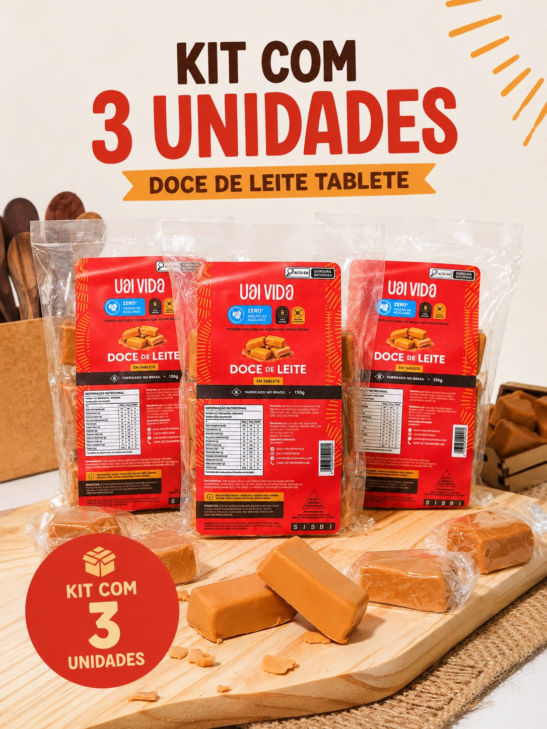 Plenitude — Kit 3 unidades